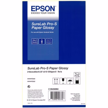1x2 Epson SureLab Pro-S Paper Glossy A4 x 65 m 252 g
