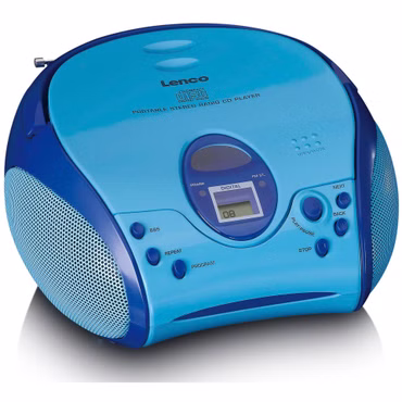 Lenco SCD-24kids blau