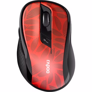 Rapoo M500 Dunkelrot Kabellose Multi-Mode-Maus