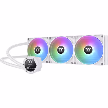 Thermaltake TH420 V2 Ultra ARGB Sync CPU Liquid Cooler Snow Edt.