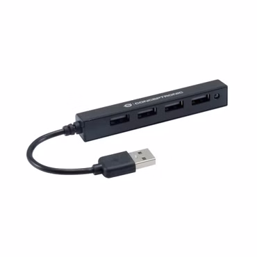 Conceptronic HUBBIES05B 4-Port-USB 2.0-Hub