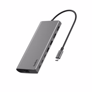 Belkin CONNECT USB-C 8-in-1 Core für 2 Bildschirme INC015btSGY-CZ