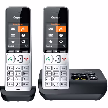 Gigaset COMFORT 500A duo silver-black
