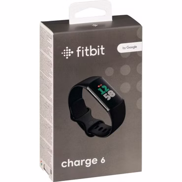 Fitbit Charge 6 obsidian band/black
