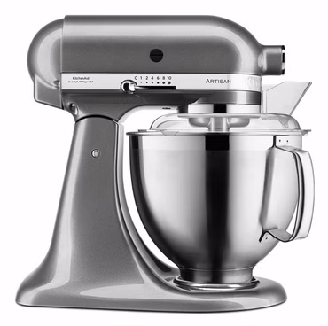 KitchenAid Artisan 5KSM185PSEMS Medallion silber
