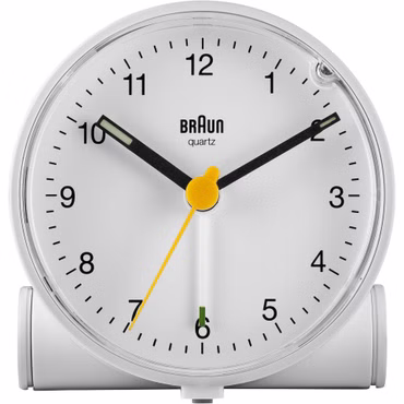 Braun BC 01 W Quarzwecker weiß