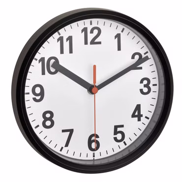 TFA 60.3538.01 Analoge Funk-Wanduhr schwarz
