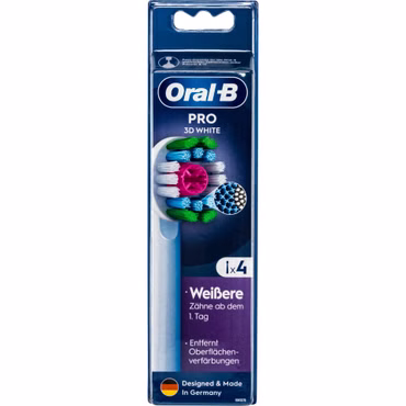 Oral-B Aufsteckbürsten Pro 3D White 4er