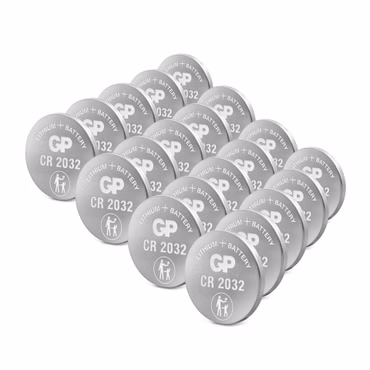 1x20 GP CR 2032 Lithium 3V 20 Stück Knopfzellen 0602032C20