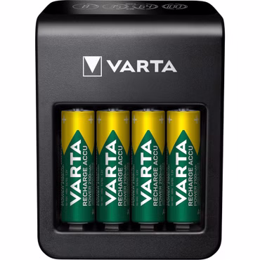 Varta LCD Pug Charger+ inkl. 4 Akkus 2100 mAh AA