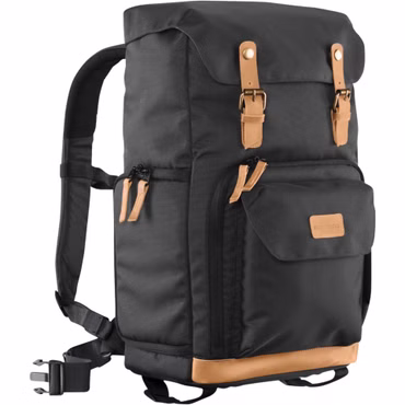 Mantona Fotorucksack Luis Retro schwarz