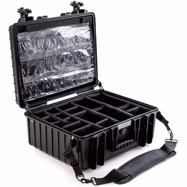 B&W med.case Type 6000 schwarz med. Notfallkoffer