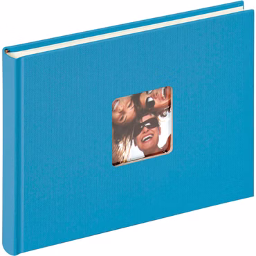 Walther Fun oceanblau 22x16 40 Seiten Buchalbum FA207U