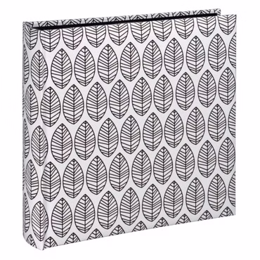 Hama La Fleur Jumbo weiß 30x30 100 schwarze Seiten 2220