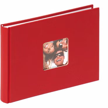 Walther Fun rot 22x16 40 Seiten Buchalbum FA207R