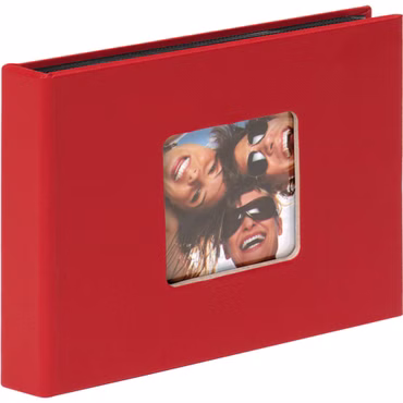 Walther Fun rot 10x15 Mini Album für 36 Fotos MA353R