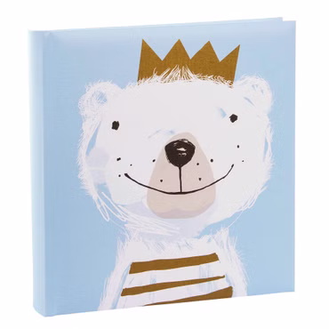 Goldbuch Fortuna blau 25x25 60 Seiten Babyalbum 24257