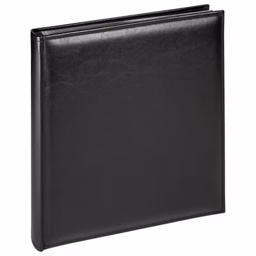 Walther De Luxe Fotoalb. 28x30,5 50 schwarze Seiten FA386B