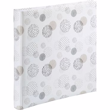 Hama Jumbo Graphic Dots 30x30 80 weiße Seiten 7242