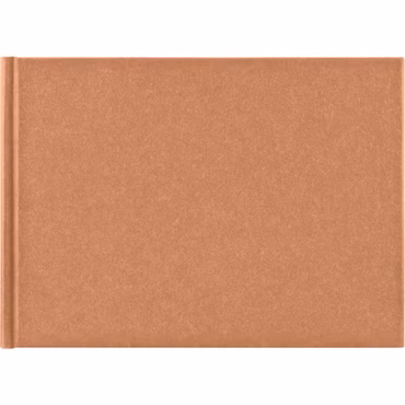 Hama Wrinkled Buchalbum 24x17 36 weiße Seiten, braun 7614