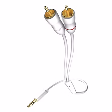 in-akustik Star Audio Kabel 3,5 mm Klinke - Cinch 0,5 m