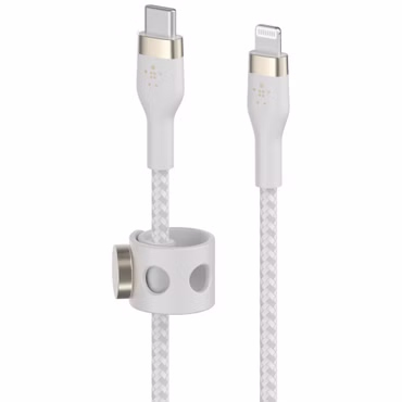 Belkin Flex Lightning/USB-C 15W 3m mfi.zert. weiß CAA011bt3MWH
