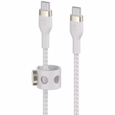 Belkin Flex USB-C/USB-C bis 60W 2m, weiß CAB011bt2MWH