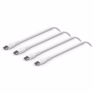 1x2 Belkin geflocht. PVC Kab.2m USB-C/USB-C weiß CAB004bt2MWH2PK
