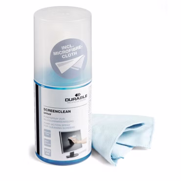 Durable SCREENCLEAN SPRAY 200ml Bildschirmreinigungsset 582300