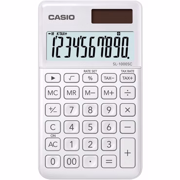Casio SL-1000SC-WE weiß