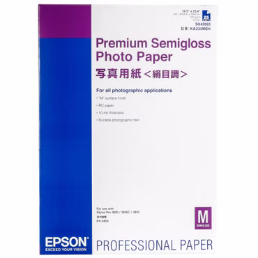 Epson Premium Semigloss Photo A 2, 25 Blatt, 251 g S 042093