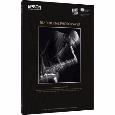 Epson Traditional Photo Paper seidenmatt, A 2, 25 Blatt, 330 g