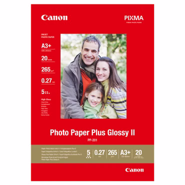 Canon PP-201 A 3+ 20 Blatt 265 g Photo Paper Plus Glossy II