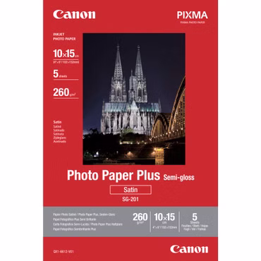 Canon SG-201 10x15 cm 4x6 5 Blatt, 260 g
