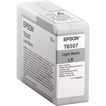 Epson Tintenpatrone light black T 850 80 ml T 8507