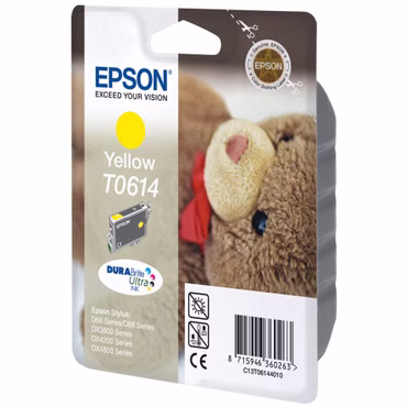 Epson Tintenpatrone yellow T 614 220 ml T 6144