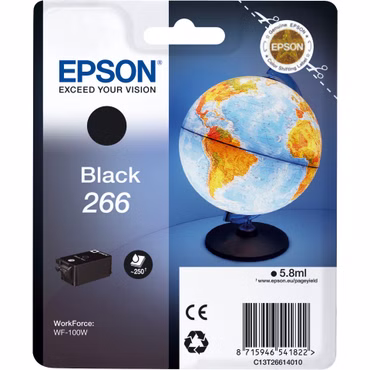 Epson Tintenpatrone black T 266