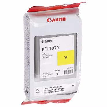 Canon PFI-107 Y Tinte yellow