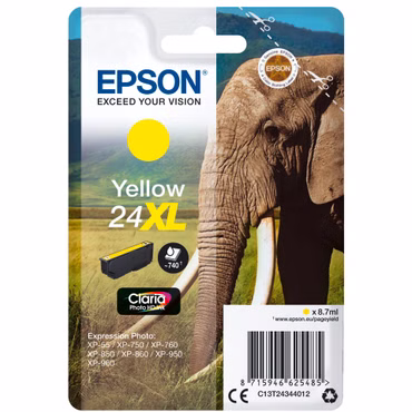 Epson Tintenpatrone XL yellow Claria Photo HD T 243 T 2434