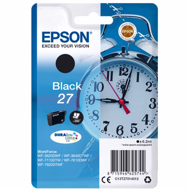Epson DURABrite Ultra Ink 27 Tintenpatrone schwarz T 2701
