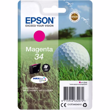 Epson Tintenpatrone magenta DURABrite Ultra Ink 34 T 3463