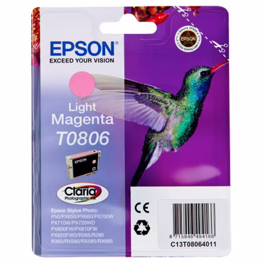 Epson Tintenpatrone light magenta T 080 T 0806