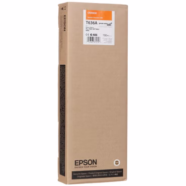 Epson Tintenpatrone orange T 636 700 ml T 636A