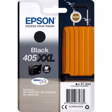 Epson Tintenpatrone schwarz DURABrite Ultra Ink 405XXL T02J1
