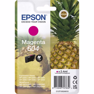Epson Tintenpatrone magenta 604 T 10G3