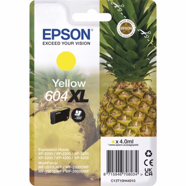Epson Tintenpatrone yellow 604 XL T 10H4