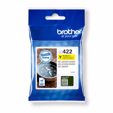 Brother LC-422 Y gelb