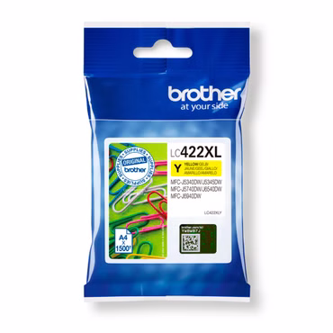 Brother LC-422 XLY gelb