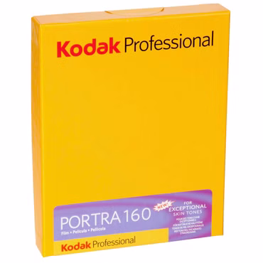 1 Kodak Portra 160 4x5 10 Blatt