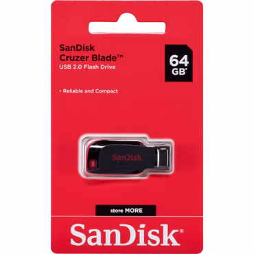SanDisk Cruzer Blade 64GB SDCZ50-064G-B35